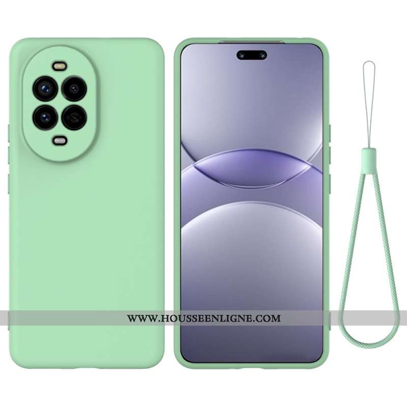 Coque Huawei Nova 13 Pro Silicone Liquide à Lanière