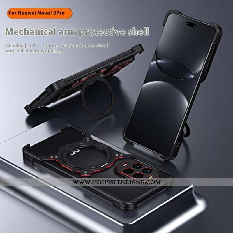 Coque Huawei Nova 13 Pro Support et Bumper Magnétique