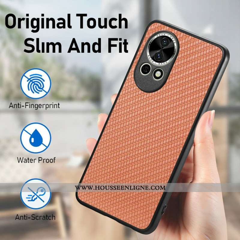 Coque Huawei Nova 13 Texture Fibre Carbone