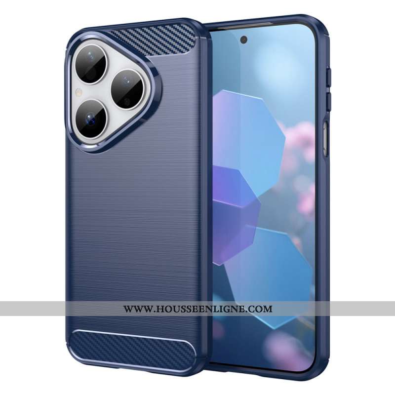 Coque Huawei Pura 80 Fibre Carbone Brossée