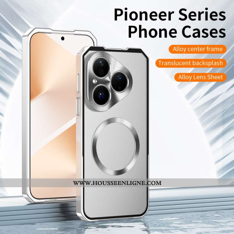 Coque Huawei Pura 80 MagSafe avec Cadre Métallique