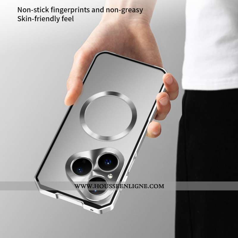 Coque Huawei Pura 80 MagSafe avec Cadre Métallique