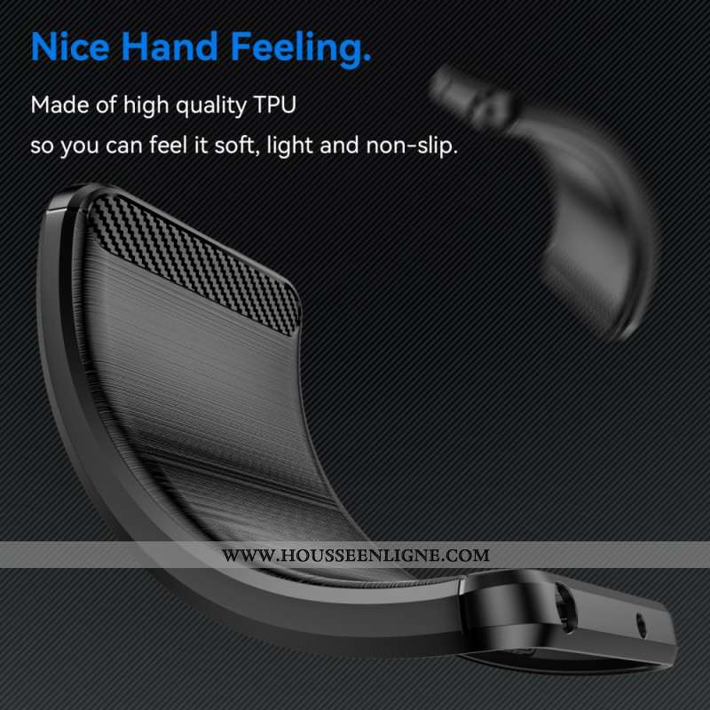 Coque Huawei Pura 80 Pro / 80 Ultra Fibre Carbone Brossée