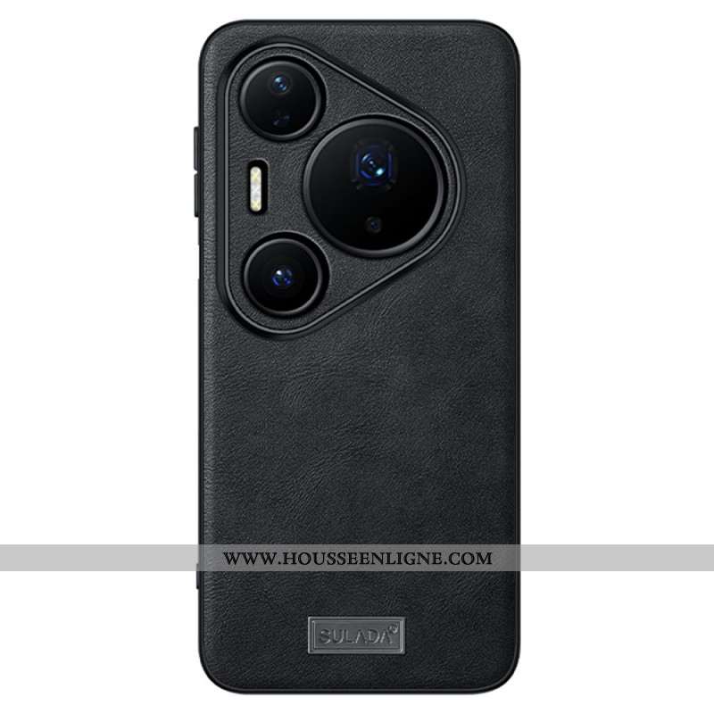 Coque Huawei Pura 80 Pro Effet Cuir SULADA