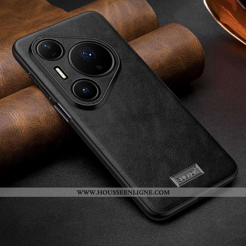 Coque Huawei Pura 80 Pro Effet Cuir SULADA