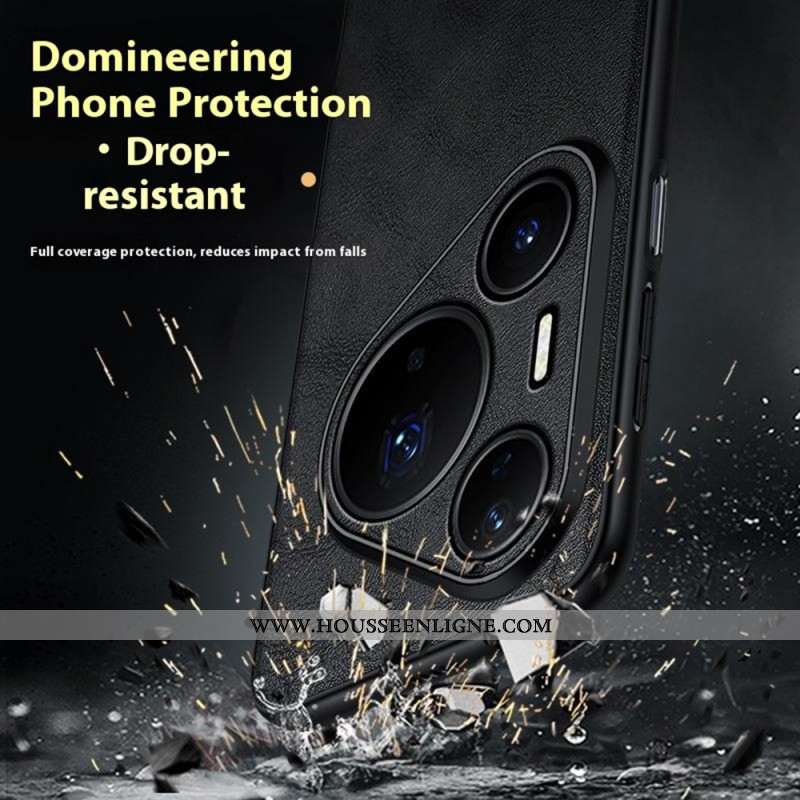 Coque Huawei Pura 80 Pro Effet Cuir SULADA