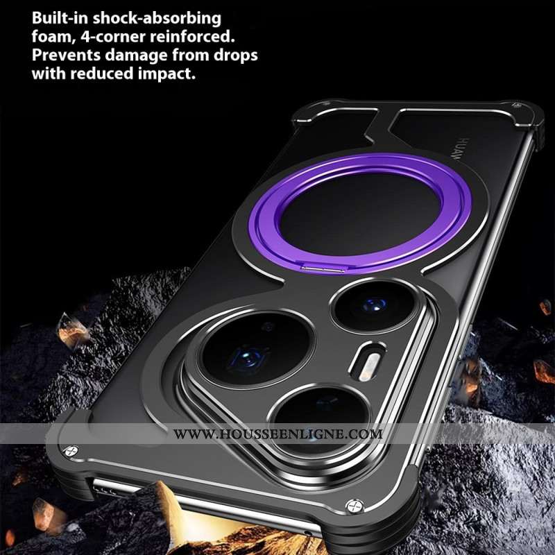 Coque Huawei Pura 80 Pro MagSafe avec Support Rotatif et Dissipation Thermique