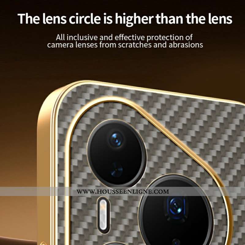 Coque Huawei Pura 80 Pro Texture Fibre de Carbone