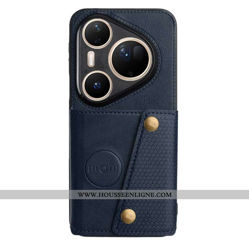 Coque Huawei Pura 80 Ultra Effet Cuir Porte-Cartes