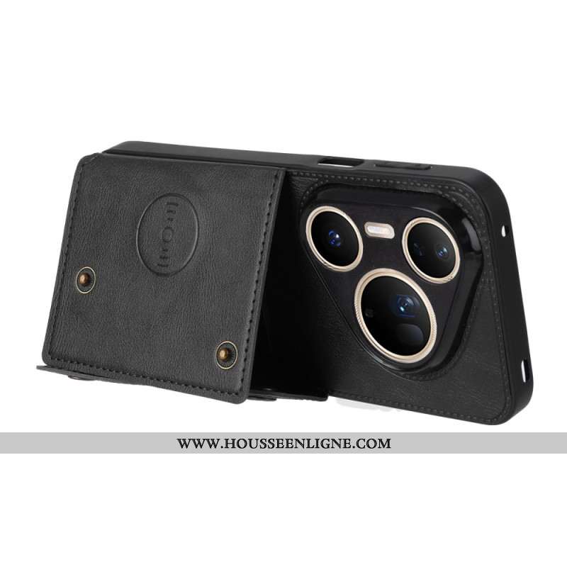 Coque Huawei Pura 80 Ultra Effet Cuir Porte-Cartes