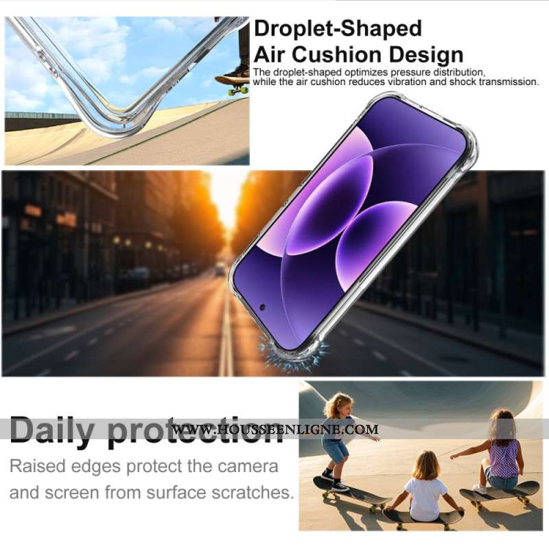 Coque IMAK pour Xiaomi 17 Pro - Protection Antichoc avec Airbags Transparente