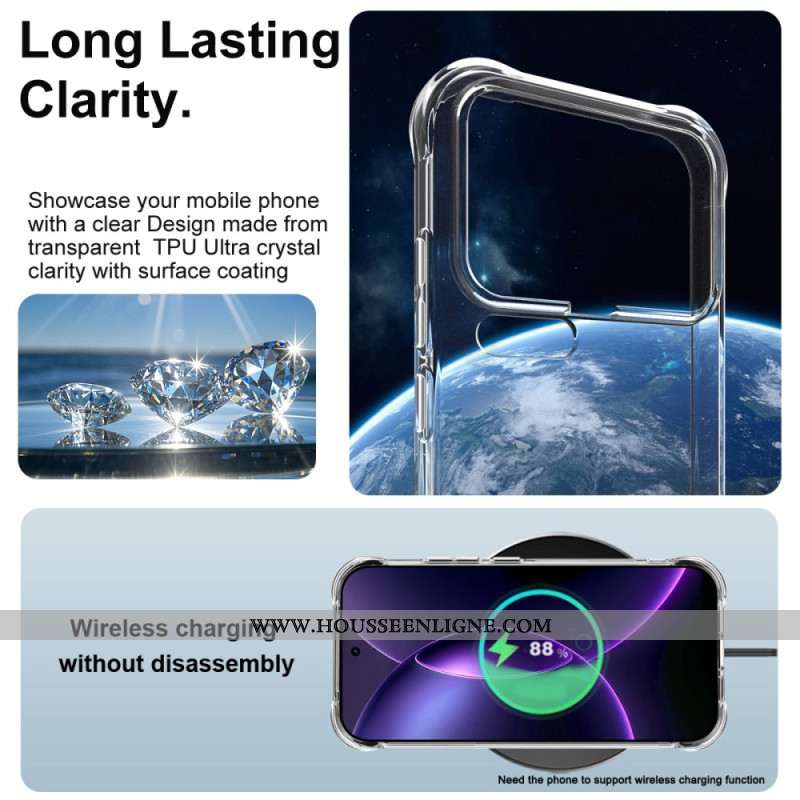 Coque IMAK pour Xiaomi 17 Pro - Protection Antichoc avec Airbags Transparente