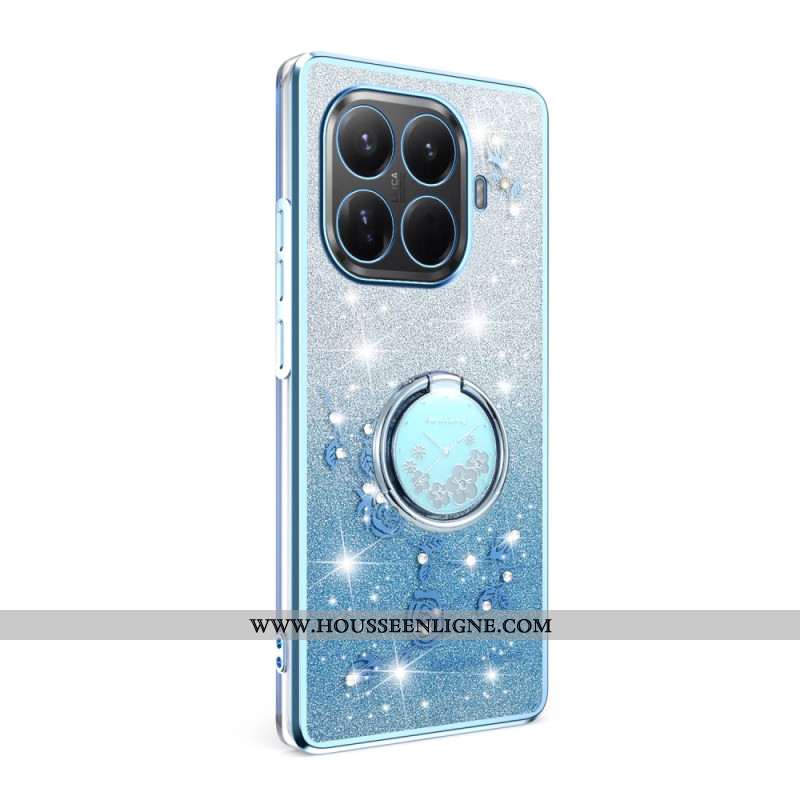 Coque KADEM pour Xiaomi 15T Pro Anneau-Support Strass KADEM