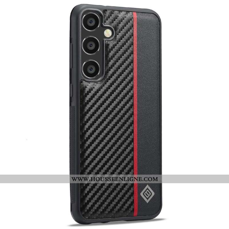 Coque LC.IMEEKE pour Samsung Galaxy S26 Fibre de Carbone LC.IMEEKE