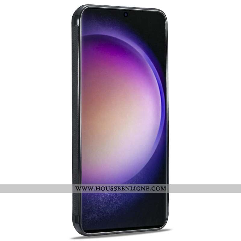 Coque LC.IMEEKE pour Samsung Galaxy S26 Fibre de Carbone LC.IMEEKE