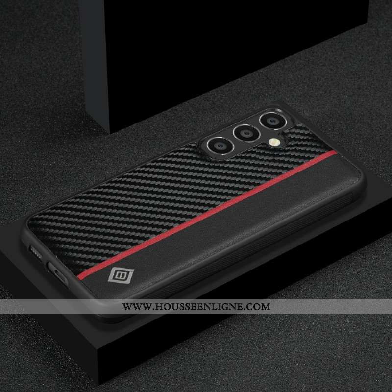 Coque LC.IMEEKE pour Samsung Galaxy S26 Fibre de Carbone LC.IMEEKE