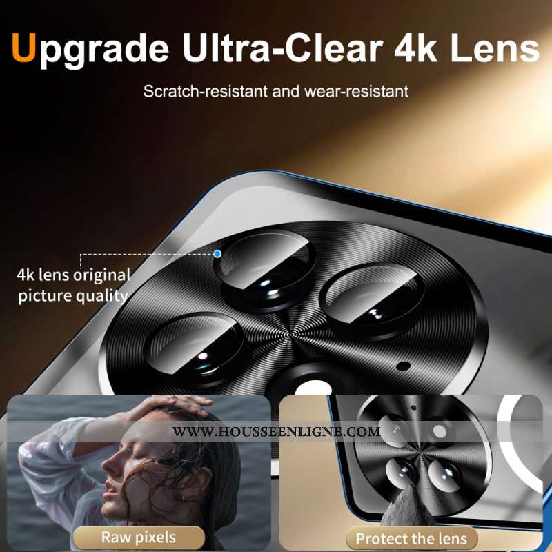 Coque OnePlus 13 Compatible MagSafe avec Cadre Métallique