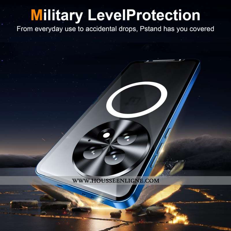 Coque OnePlus 13 Compatible MagSafe avec Cadre Métallique