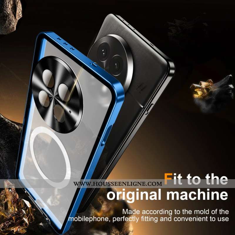 Coque OnePlus 13 Compatible MagSafe avec Cadre Métallique