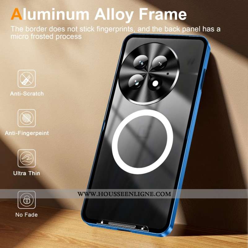 Coque OnePlus 13 Compatible MagSafe avec Cadre Métallique