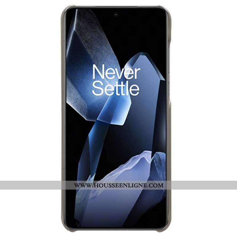 Coque OnePlus 13 Effet Cuir Porte-Cartes