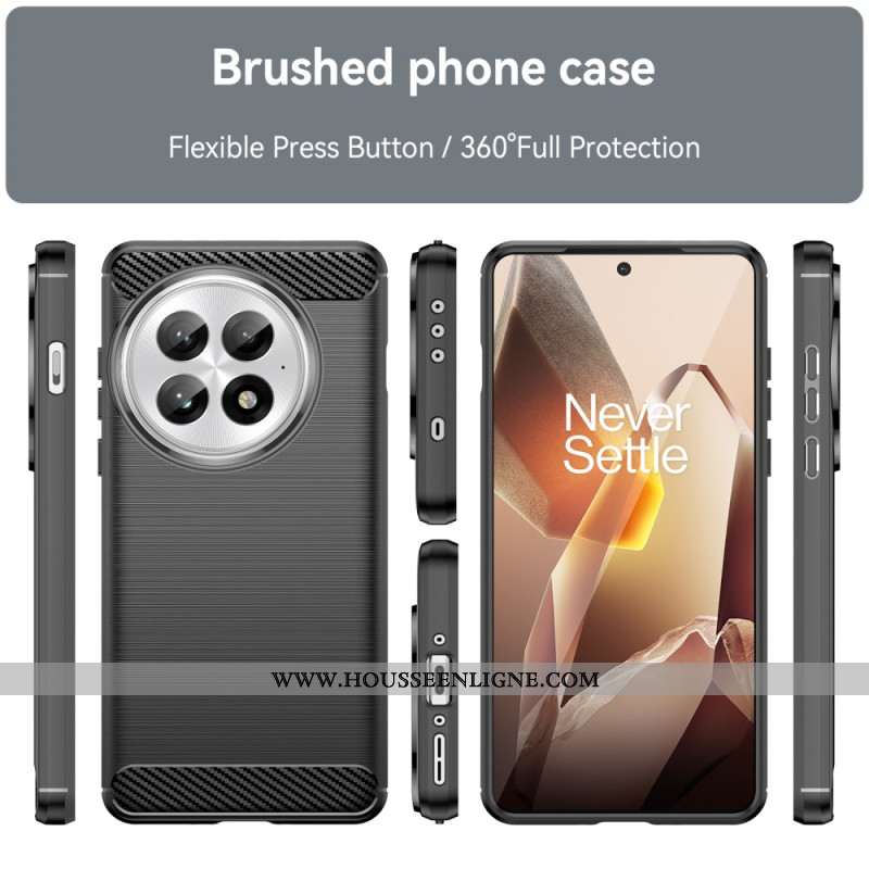 Coque OnePlus 13 Fibre Carbone Brossée