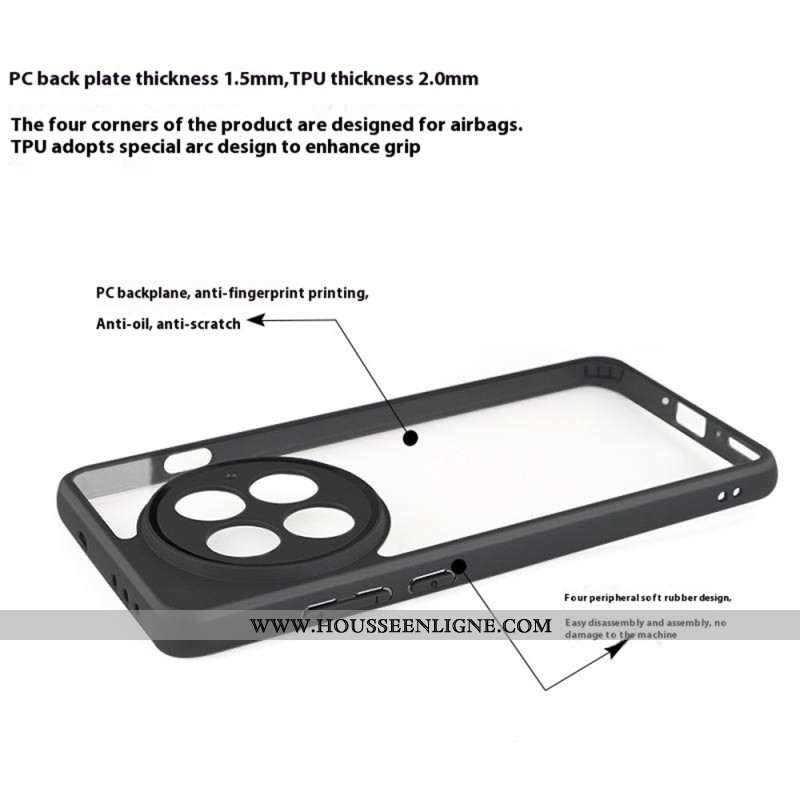 Coque OnePlus 13 Hybride Rebord Noir