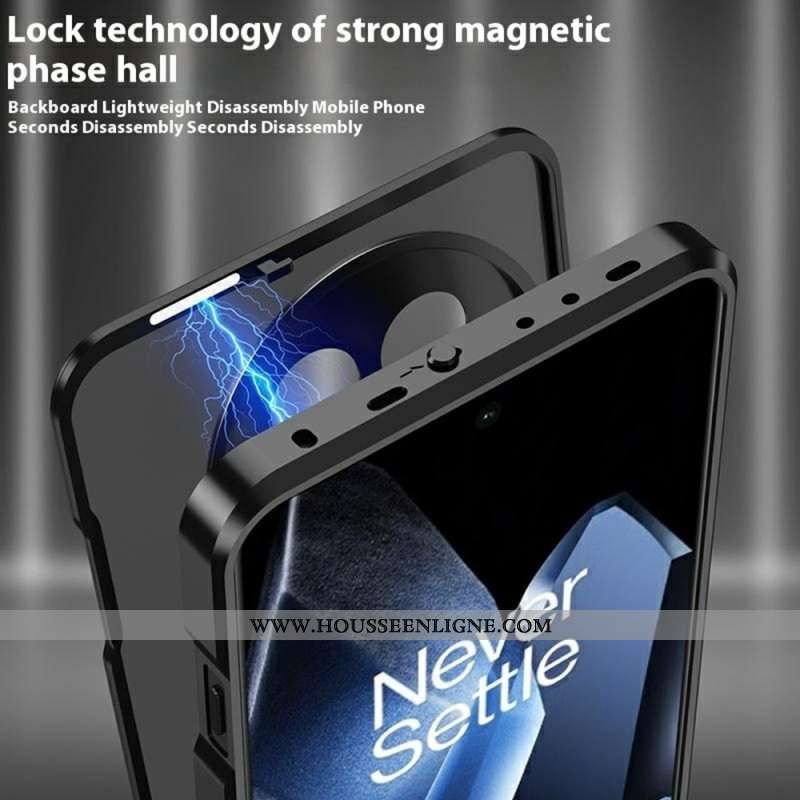 Coque OnePlus 13 Mécanisme de Verrouillage Automatique