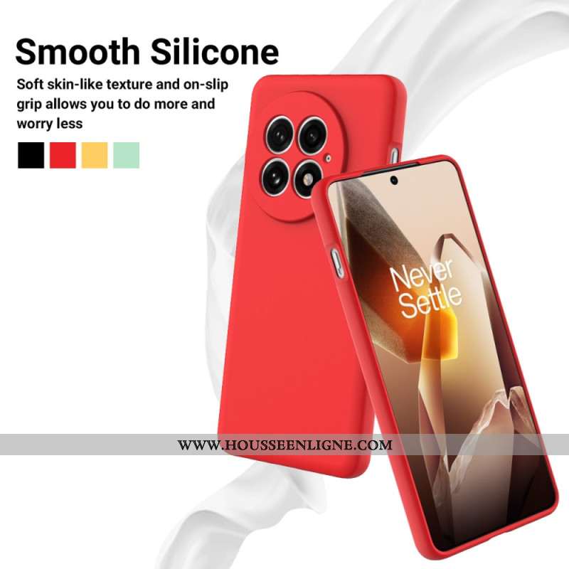 Coque OnePlus 13 Silicone LIquide à Lanière