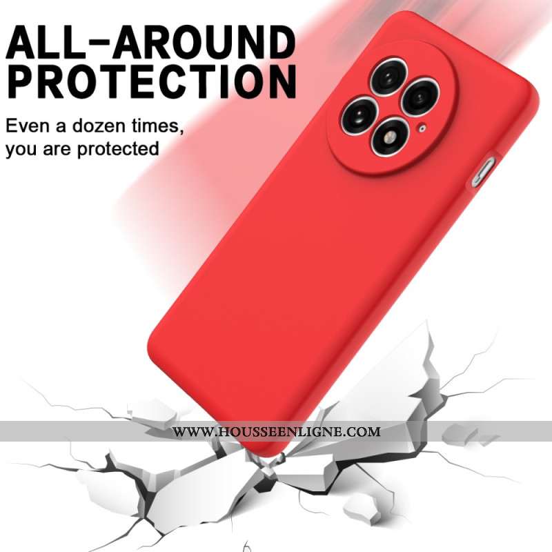 Coque OnePlus 13 Silicone LIquide à Lanière