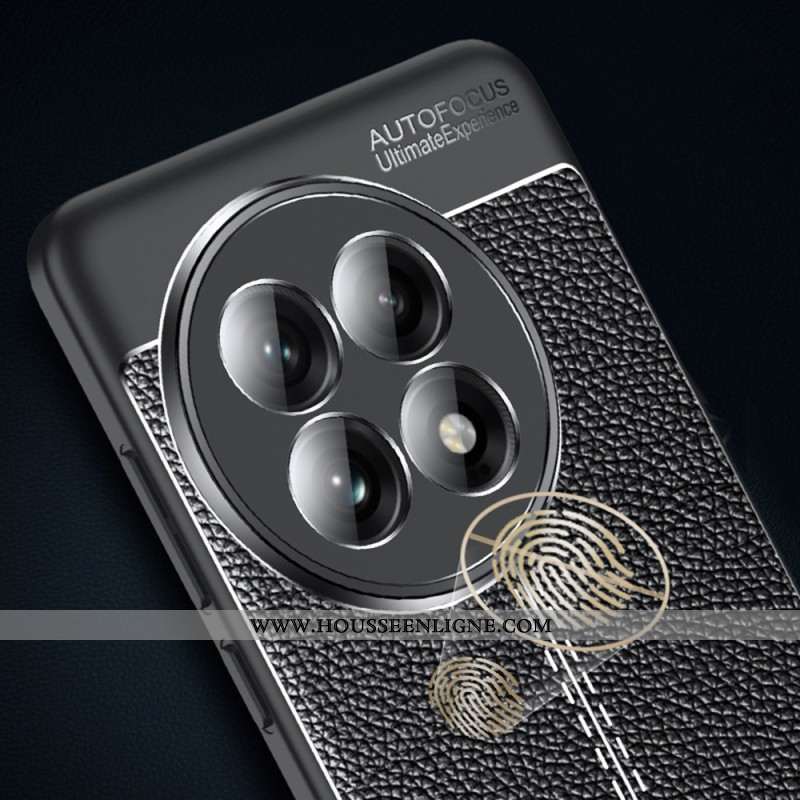 Coque OnePlus 13 Texture Litchi Flexible