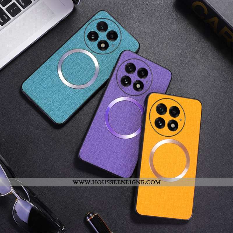 Coque OnePlus 13 Tissu Compatible MagSafe