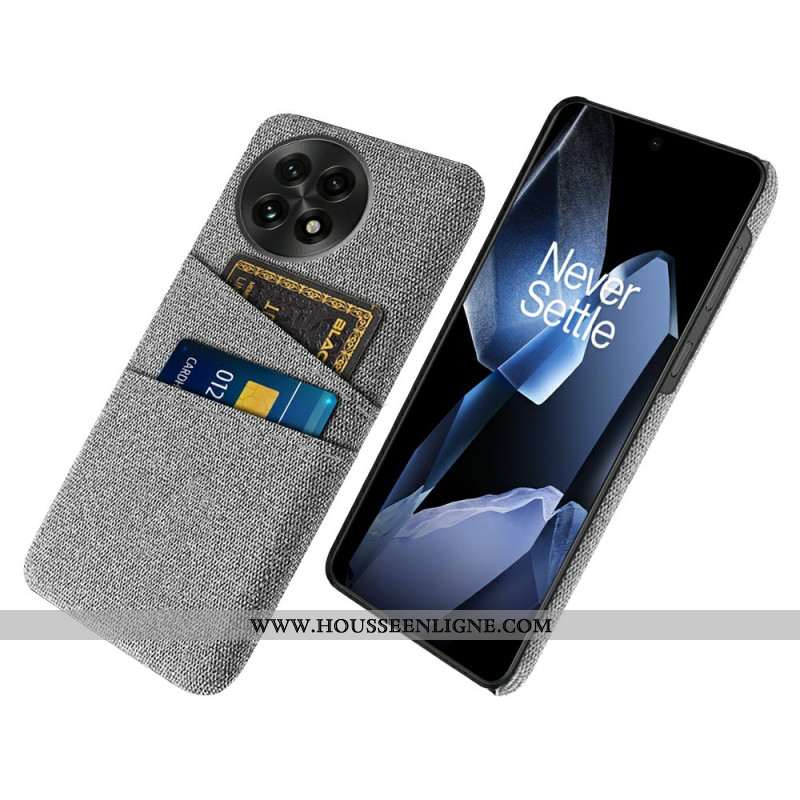 Coque OnePlus 13 Tissu Porte-Cartes