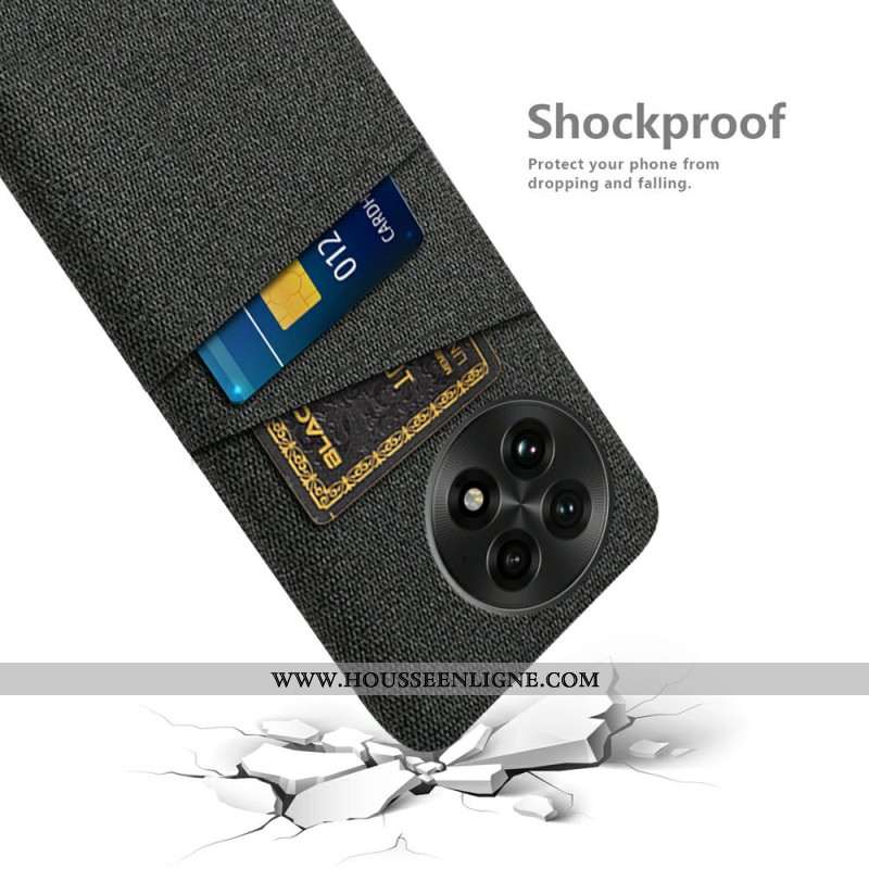 Coque OnePlus 13 Tissu Porte-Cartes