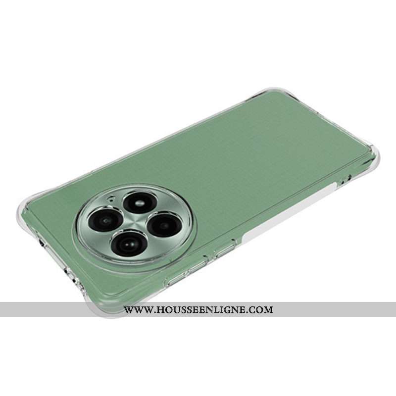 Coque OnePlus 13 Transparente Renforcée avec Protection Écran en Verre Trempé