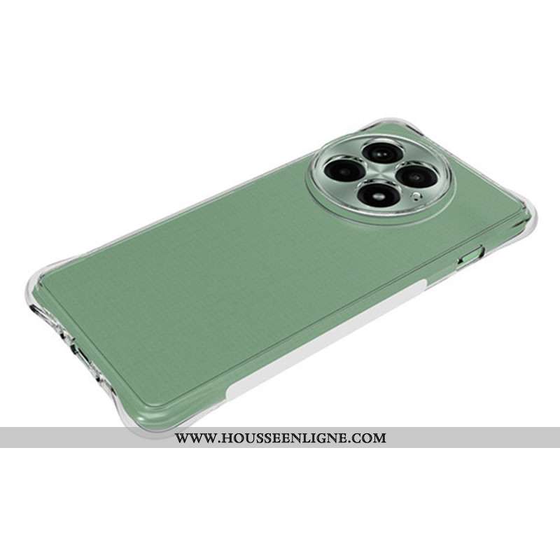 Coque OnePlus 13 Transparente Renforcée avec Protection Écran en Verre Trempé