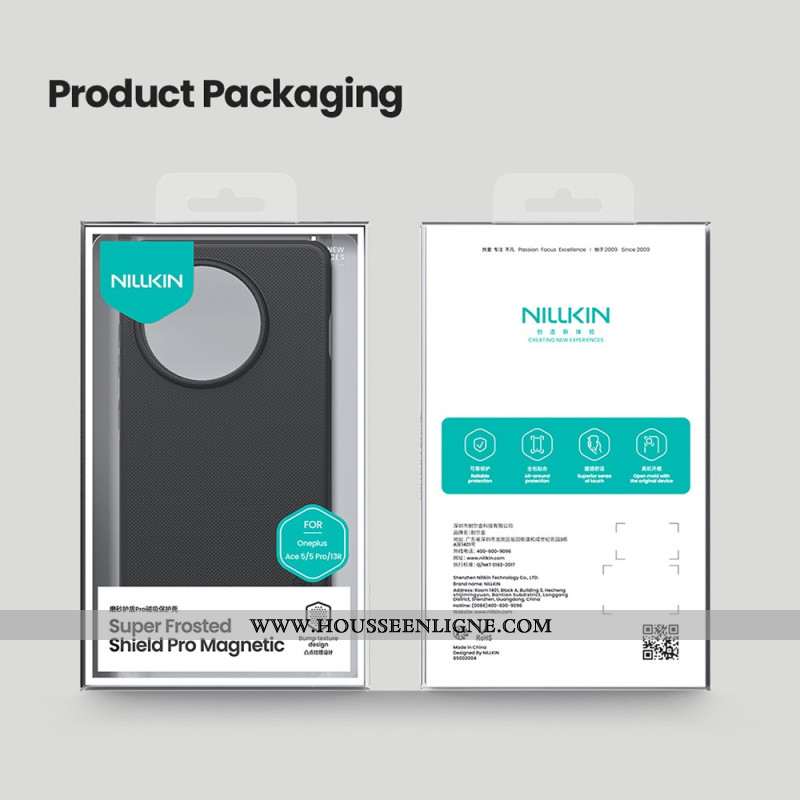 Coque OnePlus 13R Frosted Shield Pro NILLKIN