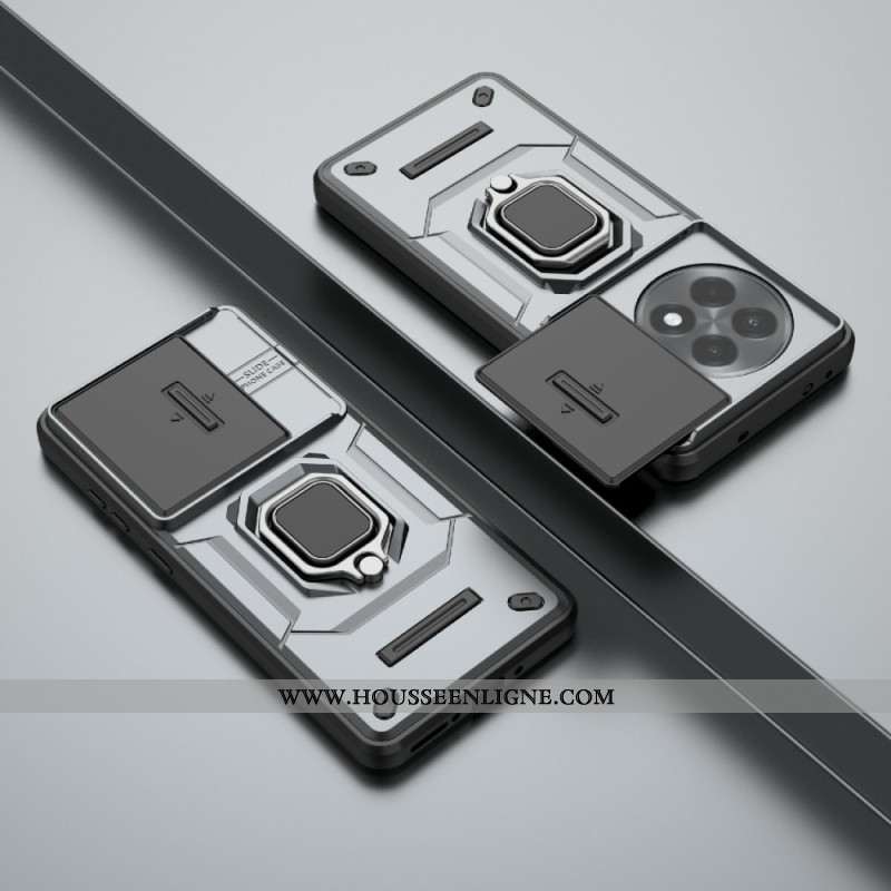 Coque OnePlus 13R Ring Résistante avec Protecteur Caméra