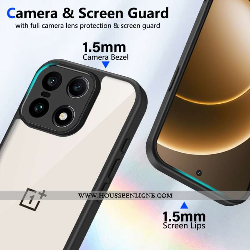 Coque OnePlus 15 5G Hybride Design Transparent
