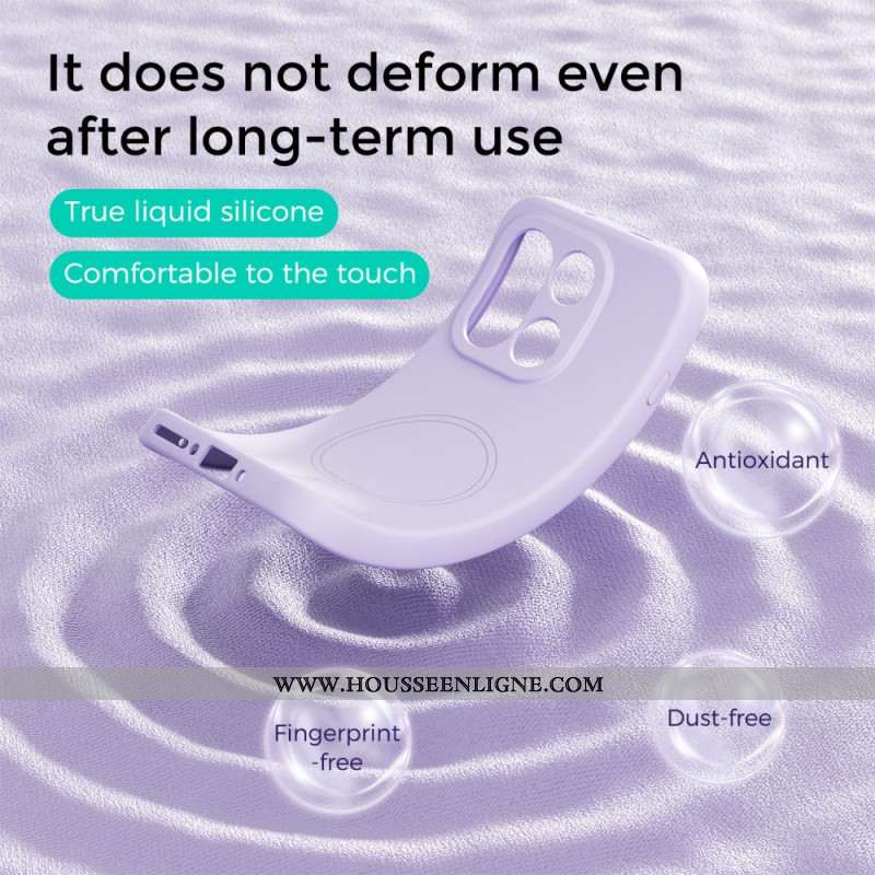 Coque OnePlus 15 5G MagSafe Silicone Liquide ABEEL