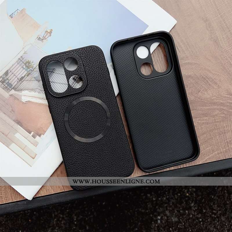 Coque OnePlus 15 5G MagSafe Texture Litchi