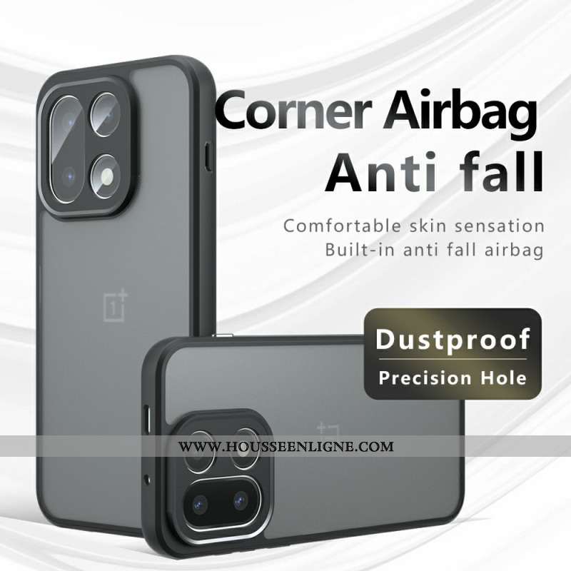 Coque OnePlus 15 Finition Mate 12 Coussins d'Air