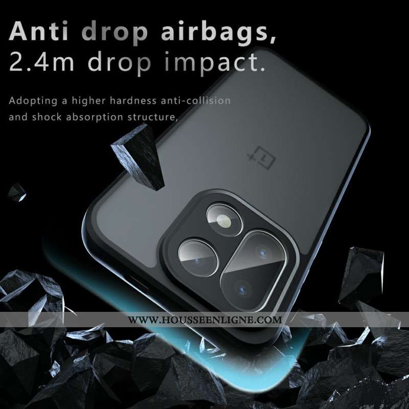 Coque OnePlus 15 Finition Mate 12 Coussins d'Air