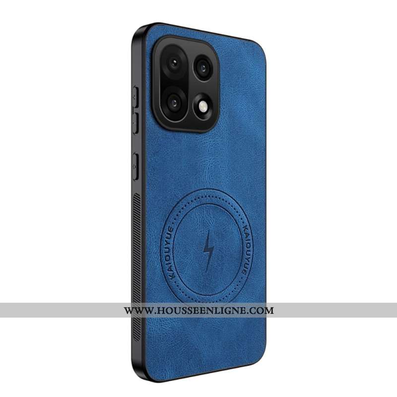 Coque OnePlus 15 MagSafe Effet Cuir