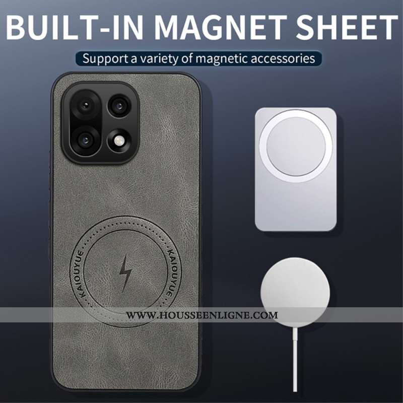 Coque OnePlus 15 MagSafe Effet Cuir