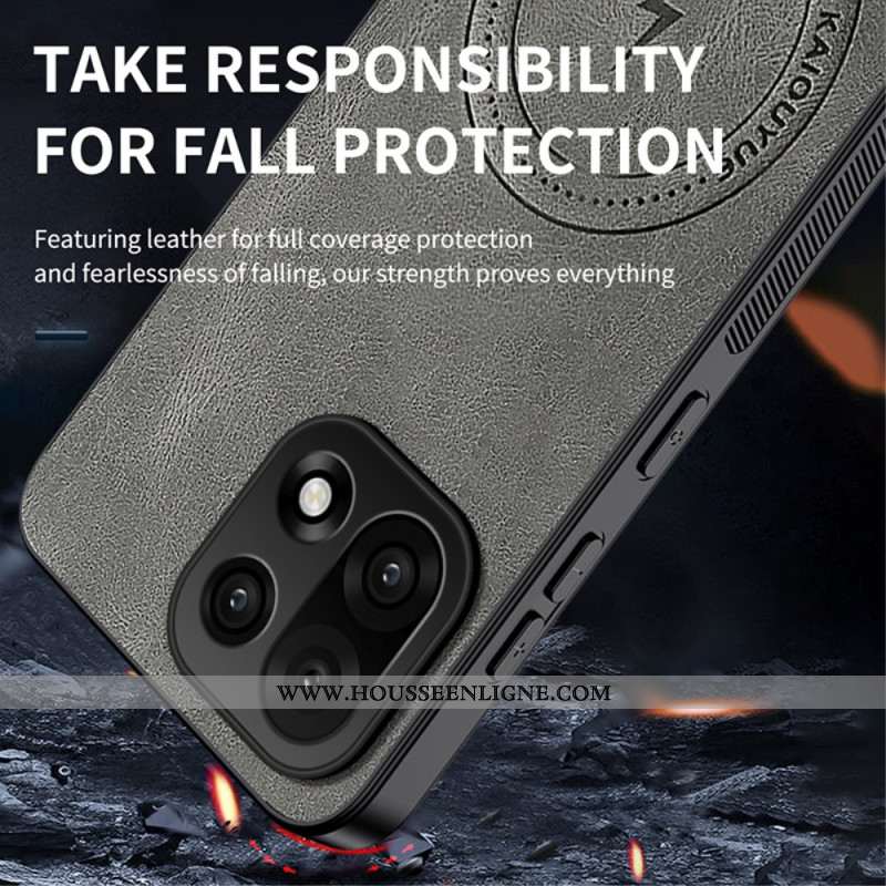 Coque OnePlus 15 MagSafe Effet Cuir