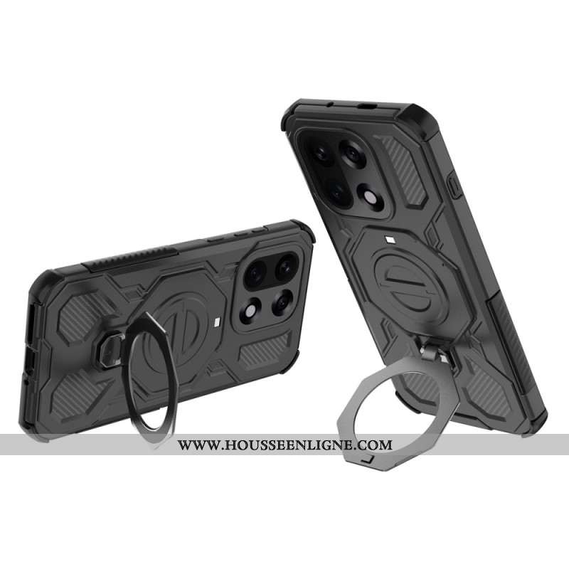 Coque OnePlus 15 Magnétique Support Rotatif en Métal