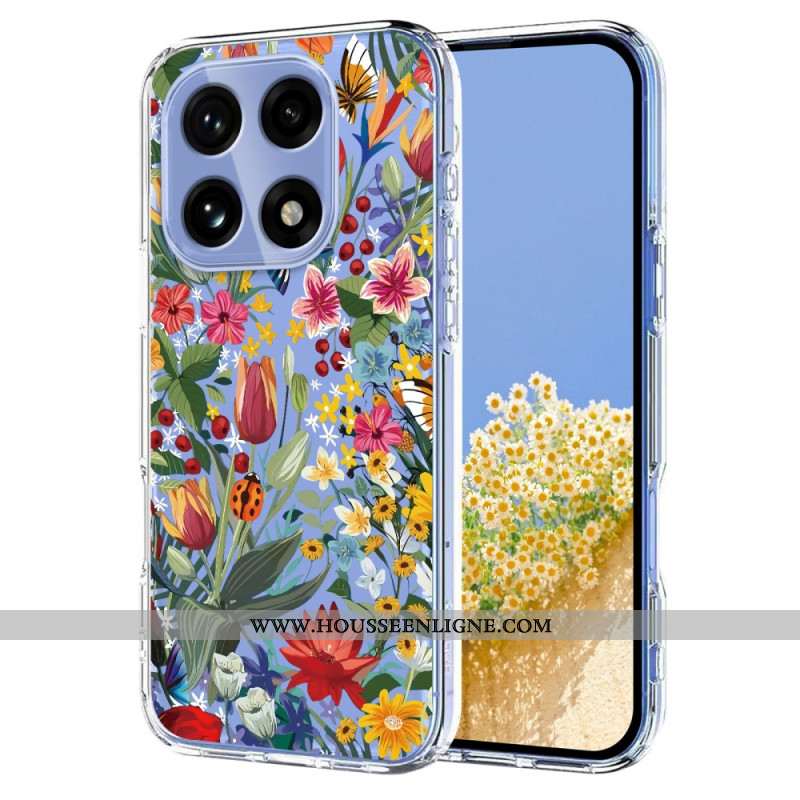Coque OnePlus 15 Papillons et Fleurs