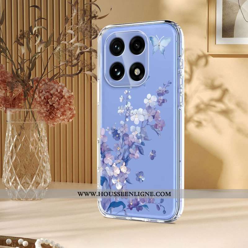 Coque OnePlus 15 Papillons et Fleurs