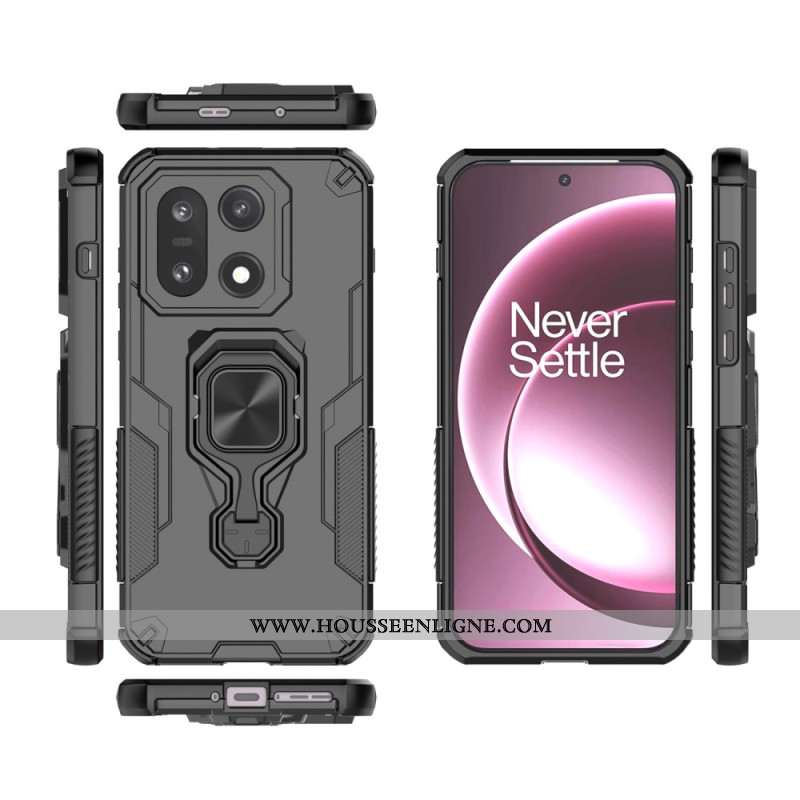 Coque OnePlus 15 Ring Résistante Support Magnétique
